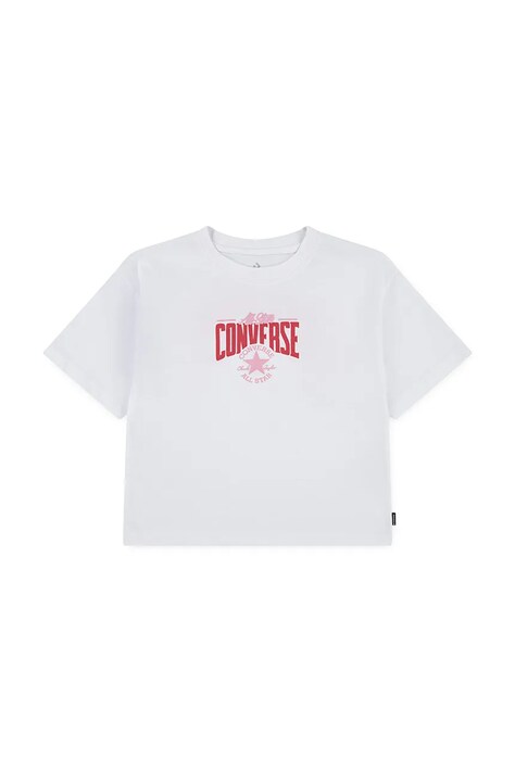 Converse t-shirt dziecięcy kolor biały 4CJ064