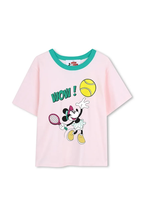 Marc Jacobs majica za djecu od pamuka roza W60743