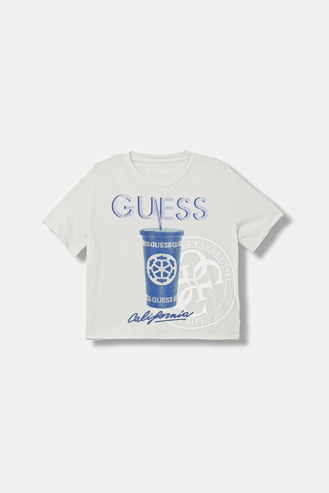 Guess t-shirt dziecięcy kolor szary J6GI06 K6YW4