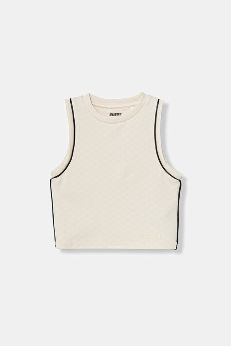 Guess Top dziecięcy beżowy J6GI37 KF972