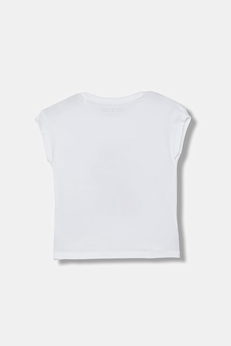 Guess t-shirt dziecięcy kolor biały K6GI18 K6YW4