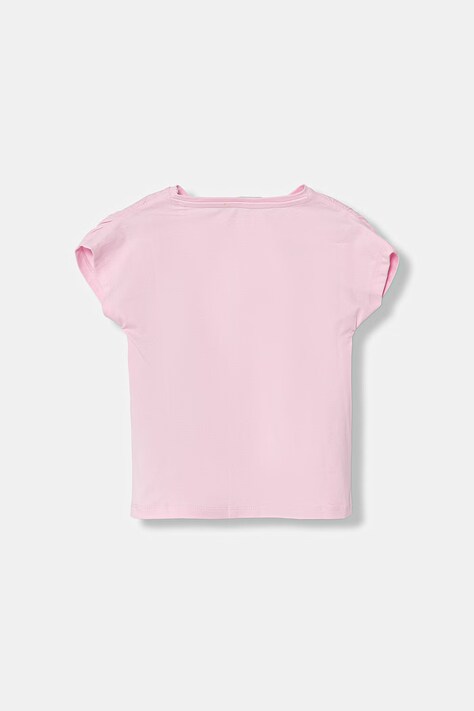 Guess t-shirt dziecięcy kolor różowy K6GI18 K6YW4