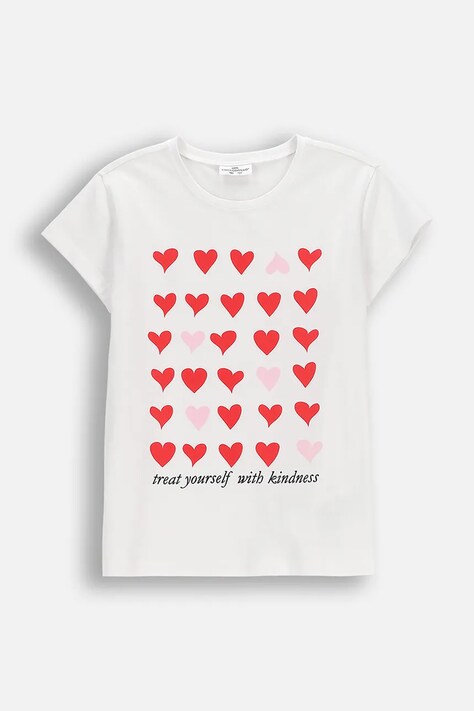 Coccodrillo t-shirt dziecięcy kolor biały EVERYDAY GIRL