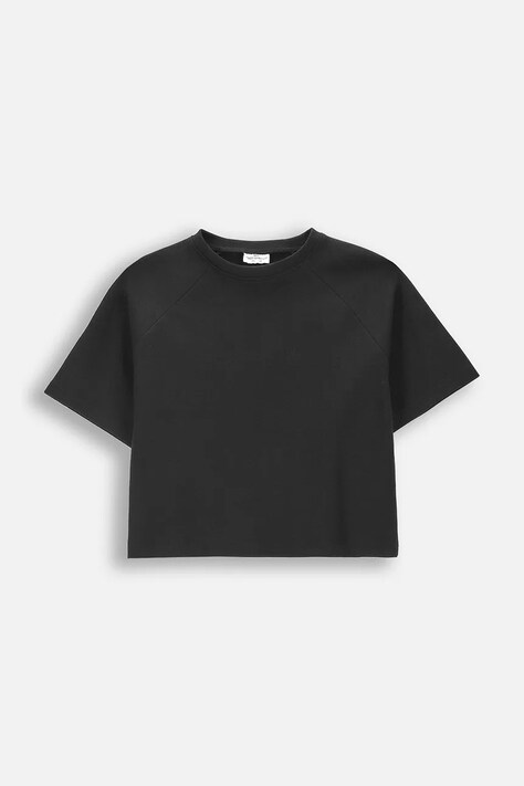 Coccodrillo t-shirt dziecięcy kolor czarny EVERYDAY GIRL