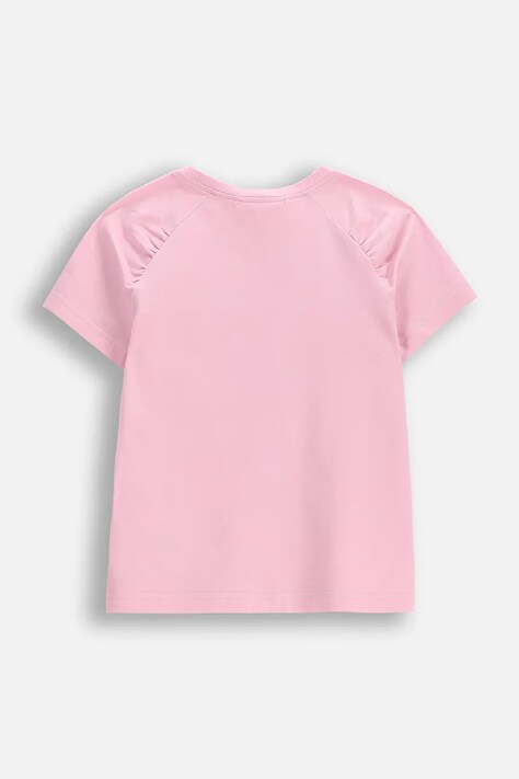 Coccodrillo T-shirt dziecięcy z bawełną różowy QUIRKY SEA CIRCUS GIRL KIDS