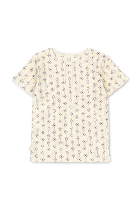 Konges Sløjd футболка дитяча бавовняна MINNIE TEE GOTS — SS26-TSG0FH, бежевий — фото 2