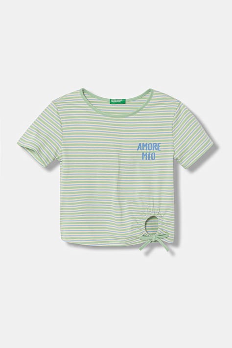 United Colors of Benetton gyerek pamut póló többszínű 3HTMC10TJ