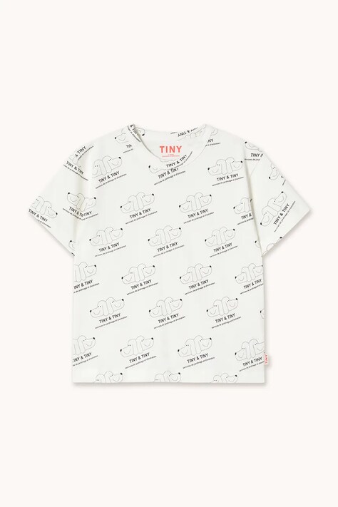 Дитяча бавовняна футболка Tinycottons TINY & TINY KNITTED TEE — фото 2
