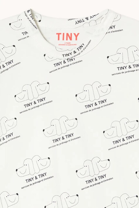 Дитяча бавовняна футболка Tinycottons TINY & TINY KNITTED TEE — фото 4