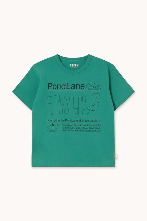 Дитяча бавовняна футболка Tinycottons PONDLANE GRAPHIC TEE — фото 2