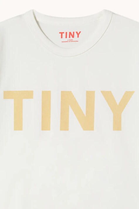 Дитяча бавовняна футболка Tinycottons STRIPES LOGO TEE — фото 4