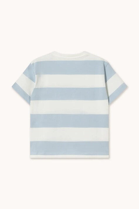 Дитяча бавовняна футболка Tinycottons STRIPES KNIT TEE — фото 3