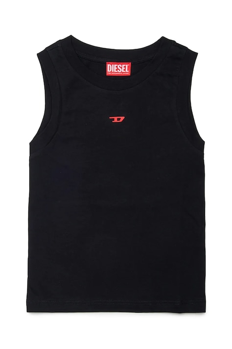 Diesel tricou de bumbac pentru copii MTIARDY T-SHIRTS culoarea negru, cu imprimeu, J02741