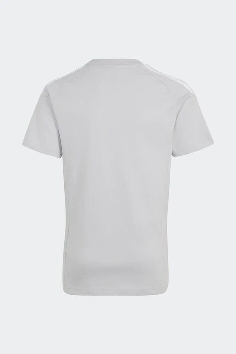 adidas Performance t-shirt bawełniany dziecięcy kolor szary z nadrukiem JY7227