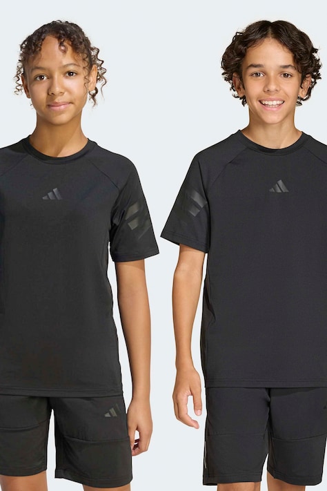 adidas T-shirt dziecięcy bawełniany czarny
