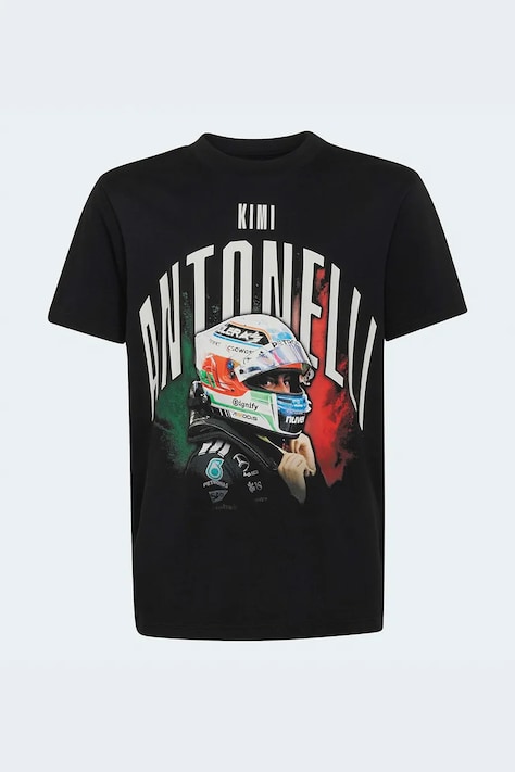 adidas Performance tričko dětské bavlněné Mercedes černé KE7752