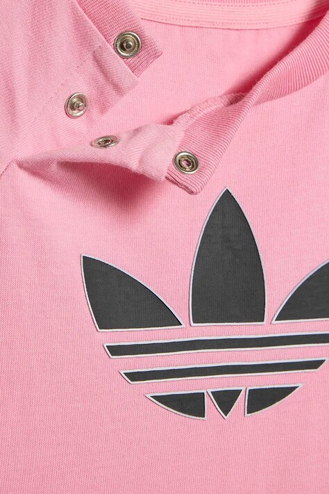 adidas Originals футболка дитяча бавовняна — SS26-TSK04J, рожевий — фото 3