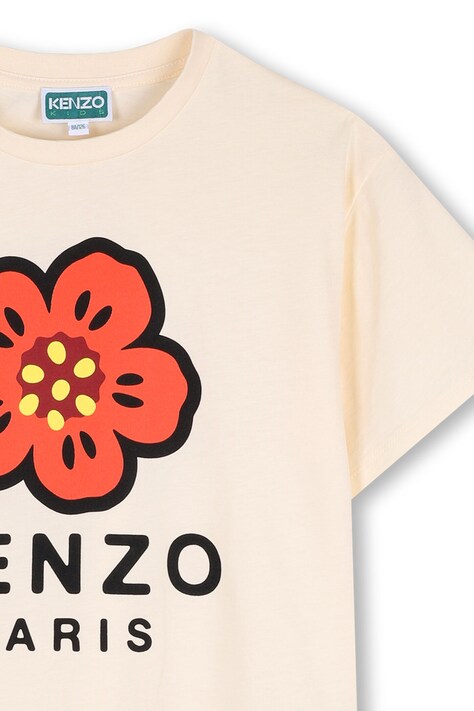 Дитяча бавовняна футболка Kenzo Kids — фото 4