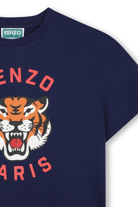 Дитяча бавовняна футболка Kenzo Kids — фото 3