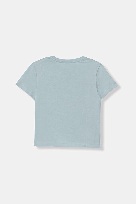 United Colors of Benetton футболка дитяча з бавовною — SS26-TSK07T, блакитний — фото 2