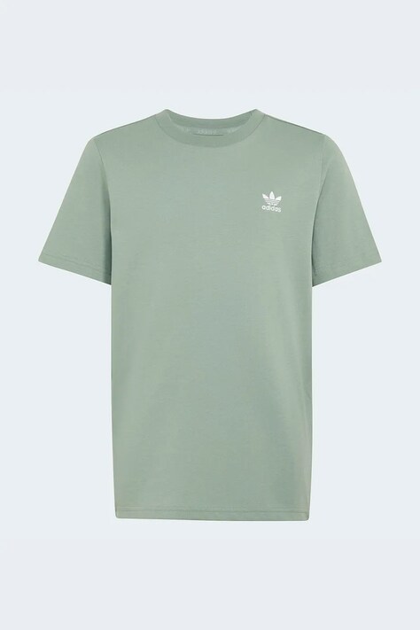 adidas Originals T-shirt dziecięcy bawełniany zielony LD2121