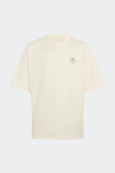 adidas Originals T-shirt dziecięcy bawełniany biały LE0733