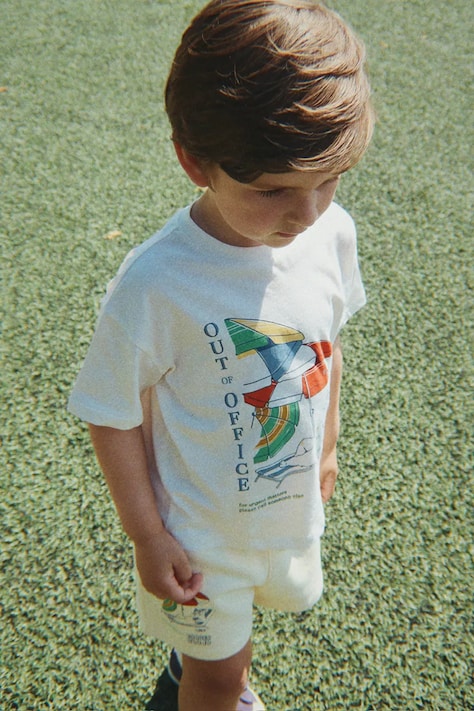 Konges Sløjd tričko dětské bavlněné FAMO TEE GOTS bílé KS105370