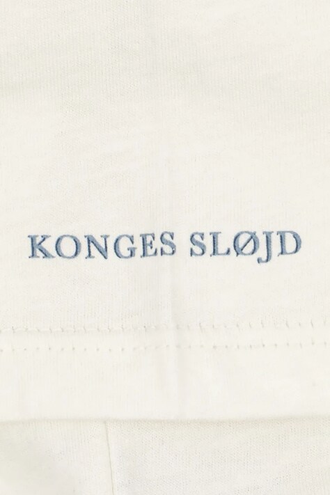 Konges Sløjd T-shirt dziecięcy bawełniany FAMO TEE GOTS biały KS105370