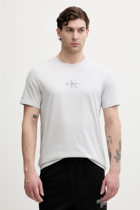 Calvin Klein Jeans tricou pentru bărbați, din bumbac gri LV04RB866G
