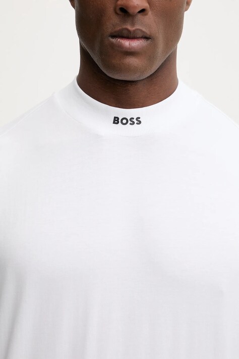 Футболка BOSS Green Tee Collar — фото 5