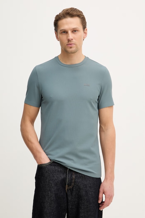 Guess t-shirt męski kolor szary gładki M6RI19 KD202