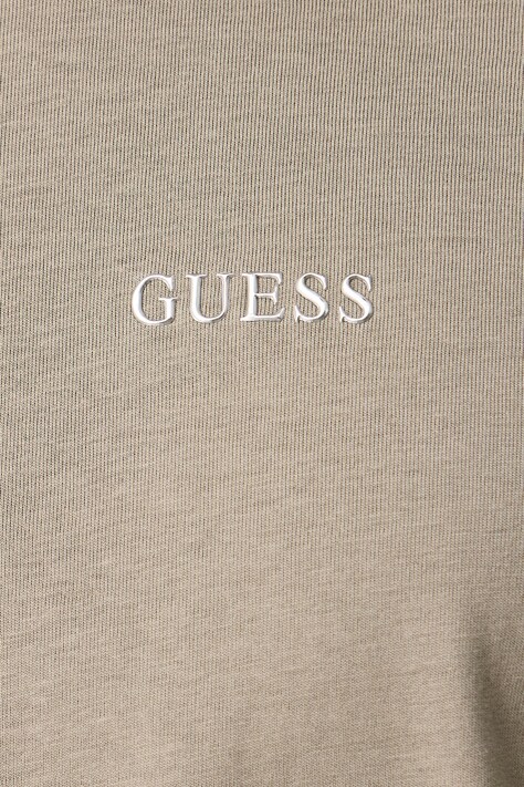Guess T-shirt męski bawełniany MARZIO zielony Z6RI17 I3Z14
