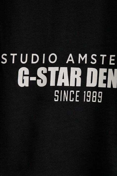 Бавовняна футболка G-Star Studio ams boxy — SS26-TSM0AC, чорний — фото 5