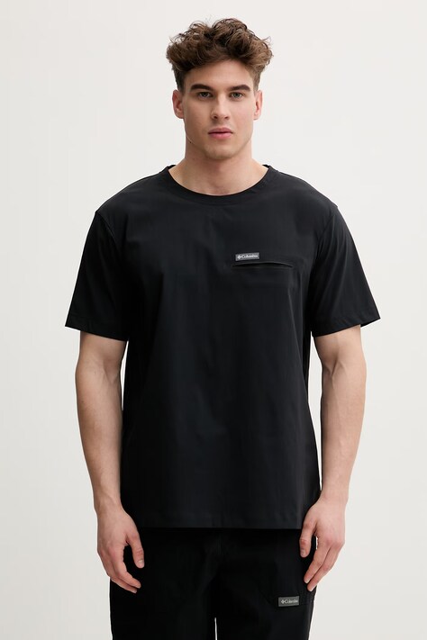 Columbia t-shirt męski Chill Creek czarny 2157591