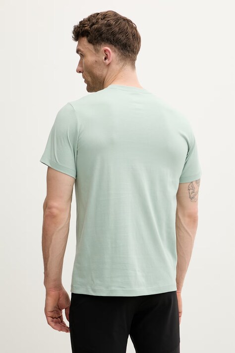 Jack Wolfskin t-shirt męski bawełniany Essential zielony A65917