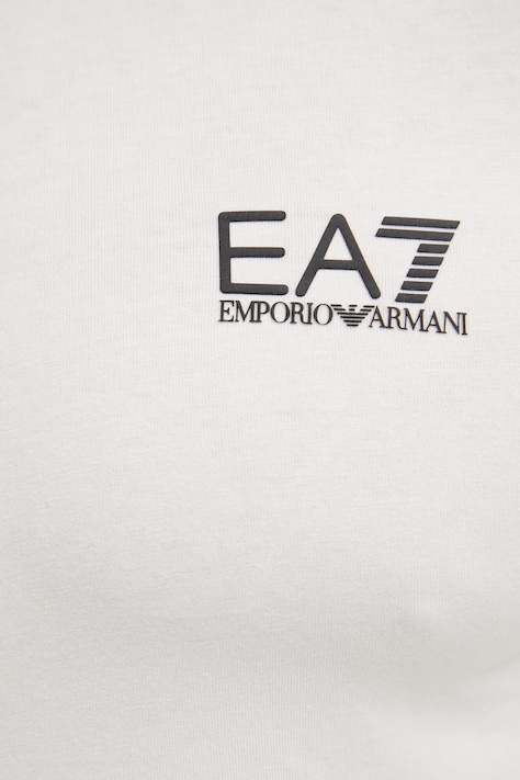 Футболка EA7 Emporio Armani — SS26-TSM0DO, бежевий — фото 4