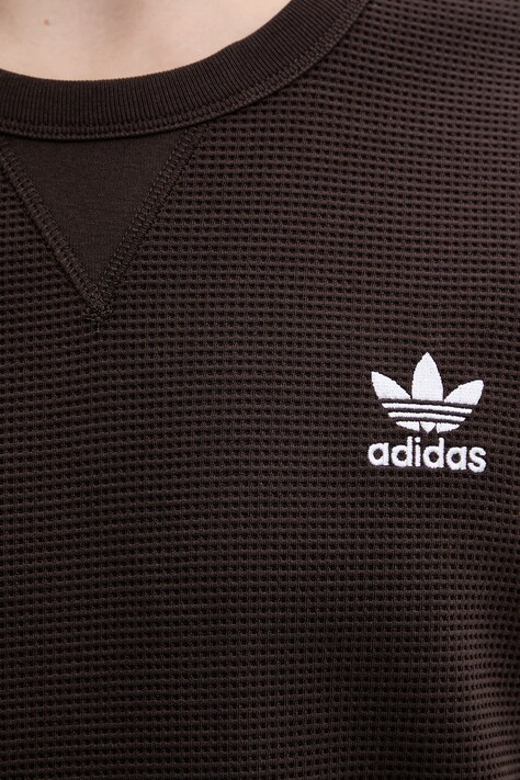 Футболка adidas Originals — SS26-TSM0HM, коричневий — фото 5