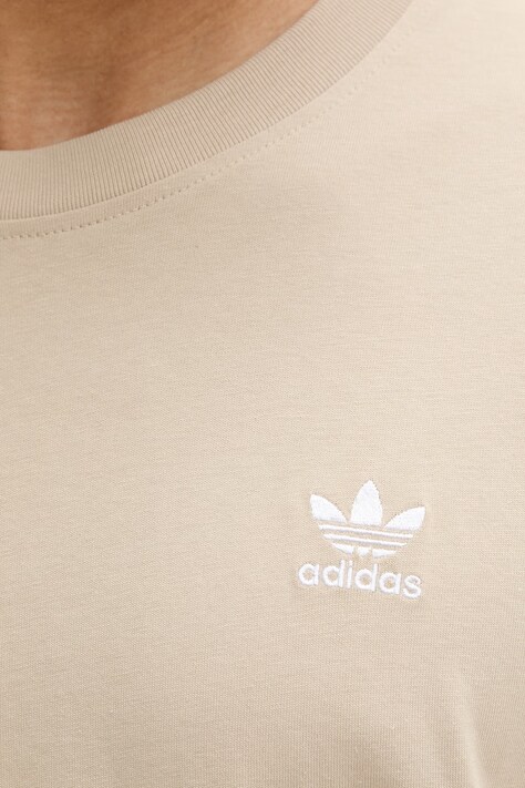 adidas Originals футболка чоловіча бавовняна — SS26-TSM0HR, бежевий — фото 5