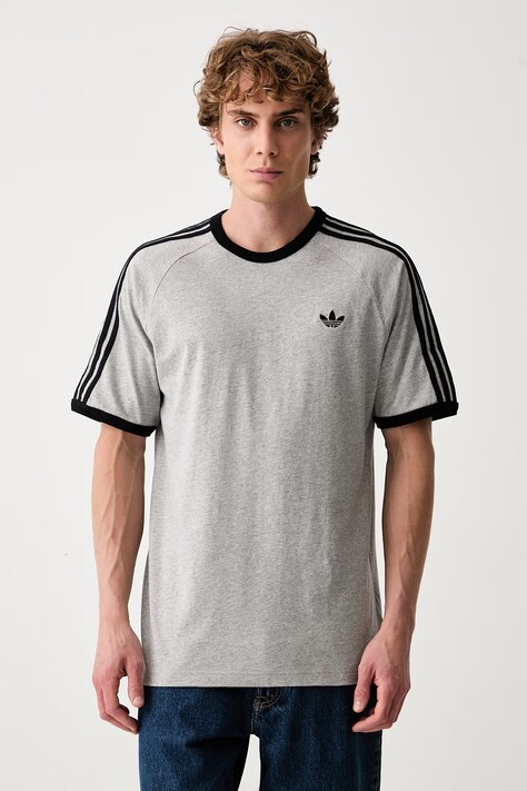adidas Originals t-shirt γυναικείο βαμβακερό γκρί KE3532