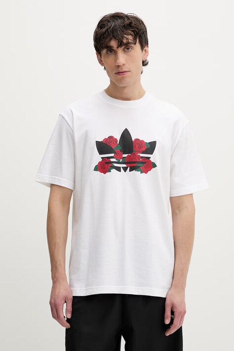adidas Originals t-shirt męski bawełniany biały KS7614