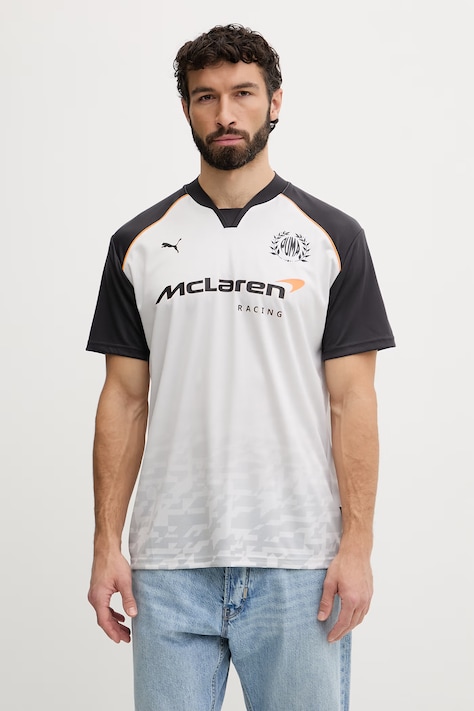 Puma tricou pentru bărbați McLaren gri 637509
