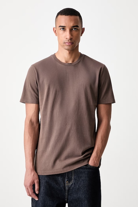 A.P.C. T-shirt bawełniany męski beżowy COHBS.M26465