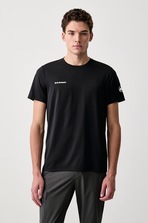 Mammut T-shirt męski Selun czarny 1017-07650