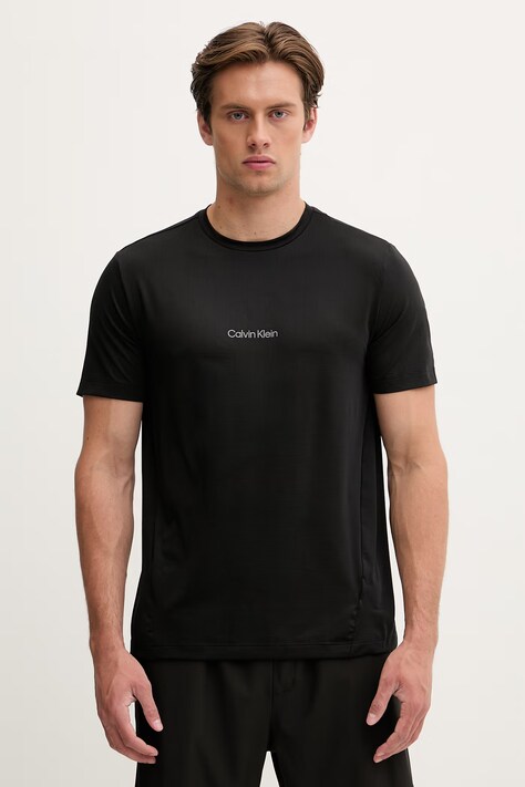 Calvin Klein Performance T-shirt treningowy męski czarny LVGMS6K114