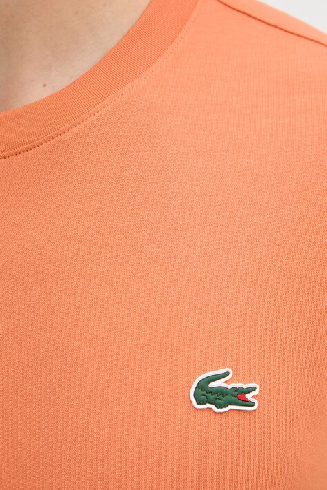 Lacoste футболка чоловіча — SS26-TSM0N7, помаранчевий — фото 5