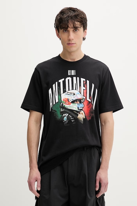 adidas t-shirt męski bawełniany x Mercedes czarny KE7751