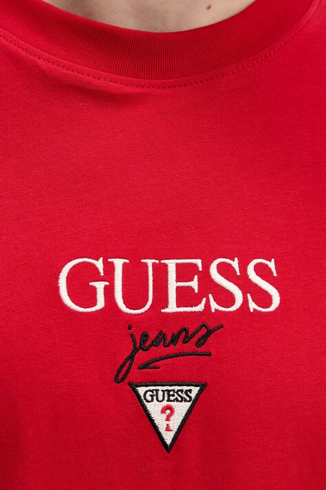 Guess Jeans футболка оверсайз чоловіча бавовняна — фото 5