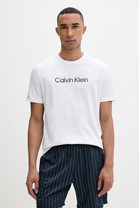 Calvin Klein majica za muškarce od pamuka bijela LV04LF809G