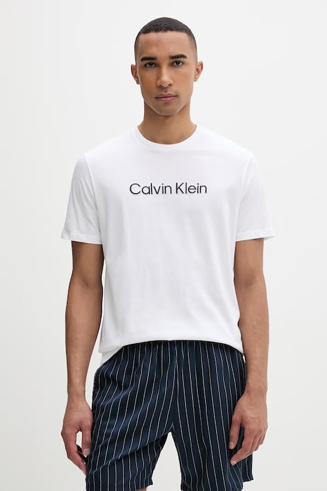 Calvin Klein majica za muškarce od pamuka bijela LV04LF809G