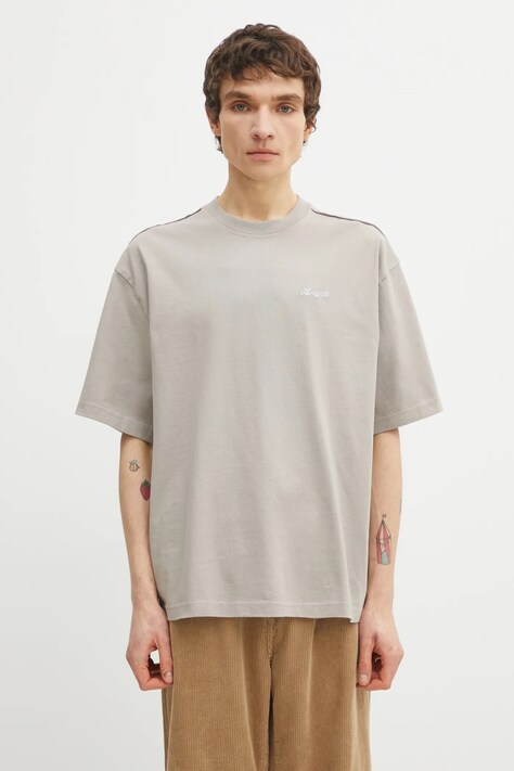AXEL ARIGATO t-shirt bawełniany Honor T-Shirt męski kolor beżowy gładki A1460010